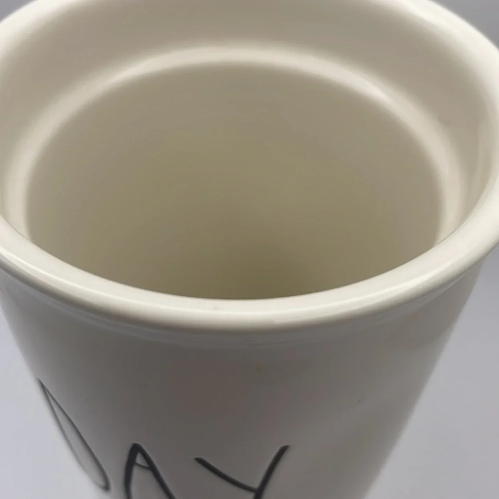 Rae Dunn - Weekday - Long Porcelain container/vase